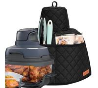 CROTIRAD Glass Air Fryer Cover for Ninja Crispi 4-in-1 Cooking System