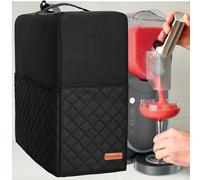 CROTIRAD Slushie Machine Cover for Ninja Slushy Frozen Drink Maker, Foldable Dust Cover for Ninja Slushie Machine, Easy Storage Fits Ninja Slushi Maker, Black