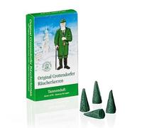 Crottendorfer incense candle, fir tree fragrance, 24 pieces