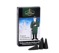 Crottendorfer Incense Cones - Christmas Frankincense, Pack of 24