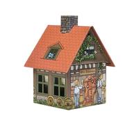 Crottendorfer - Metal Incense House with Incense Holder - For Incense Cones Size M - Dimensions: 7.2 x 7.8 x 9.8 cm - Design: Brauhaus - Made in Germany