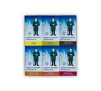 Crottendorfer Räucherkerzen Pack of 6 Sweet Fragrances Christmas Time (6 x 24 Items)