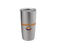 CROUTO Code AI Tool Illustration AI Agent Executive Binary Style Hacker Dot Painting G PT Stainless Steel Insulated Tumbler