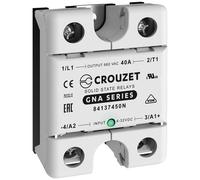 Crouzet 84137450N SSR 40A 660V AC Zero Crossing for Heating Elements