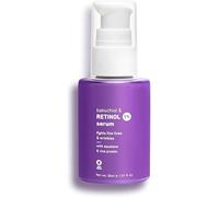 CROW 1% Retinol Anti-Aging Night Face Serum with Bakuchiol | Boosts Collagen, Reduces Fine Lines & Wrinkles | Retinol Serum for Face | for Women & Men | Beginner-Friendly | Suits All Skin Types | 30ml