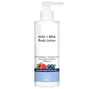 CROW 10% AHA + 1% BHA Body Lotion for Men & Women - Body lotion for dry skin - Detans, Smooths Rough & Bumpy Skin 200ml