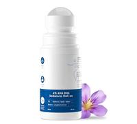CROW 4% Aha Bha Underarm Roll On 50ml | 2% Lactic Acid, 1% Mandelic Acid, 1% Salicylic Acid | Controls Odour & Reduces Pigmentation | 0% Alcohol & 0% Aluminium | Flora Fragrance