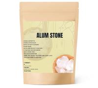 Crow Alum Stone (Fitkari) 200 gm|Crystal White Stone| White Phitkari Stone Crystal