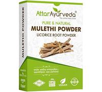 CROW Attar Ayurveda Pure & Natural Mulethi Powder for Skin Whitening, Licorice Powder for Body, Skin and Hair, 200gm