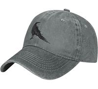 Crow-Bird Summer Caps Trendy Mens Baseball Cap Retro Trucker Hat for Men Hunting Outdoor