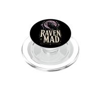 Crow Bird Watching Raven Mad Gothic Gift PopSockets PopGrip for MagSafe