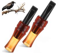 Crow Bird Whistle - Portable Crow Bird Whistles, Imitation Bird Entrapping Whistle, Hunter Hunting Call Multipurpose Bird Call For Decoying for Outdoor Hunting (2 Pcs)