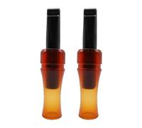 Crow Call Whistle, 2 Pieces Realistic Crow Whistle, Crows Rook Call Whistles Attractor, Imitation Hunting CrowCaller for Beginners and Seasoned Professionals