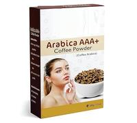 CROW Coffee Powder for Face & Body | Tan Removal | Skin & Hair Care (Arabica A+++ Raw, 100g, Pack of 1)