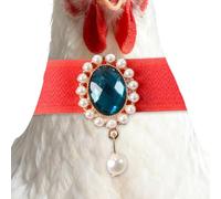 Crow Collar - No Crow Nylon Neckband | Prevent Screaming Rooster Harness | for Training Eating Drinking Poultry Coop Farm Backyard Daily Nighttime Disturbing Neighbors