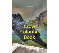 Crow Coloring Book