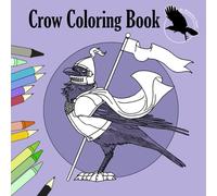 Crow Coloring Book