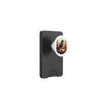 Crow Cottagecore Aesthetic Raven Art Mushroom Goblincore PopSockets PopWallet for MagSafe