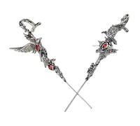 Crow Ear Cuff with Thorns Designs Jewelry Accessory for Trendy Fashion Enthusiasts Seek Unique Styles Daily Use Street Styles Earrings