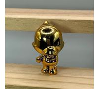 (CROW-Gold) Brawl Stars Line Friends 1.5"Miniature Figure Model Toy Statue Figurine