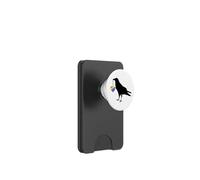 Crow Holding Heart in the Colors of the Rainbow PopSockets PopWallet for MagSafe