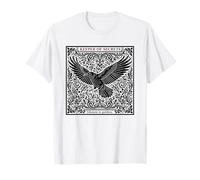Crow Keeper of Secrets Occult Gothic Ornamental Crow Lover T-Shirt