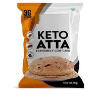 CROW Keto Atta Net Carb (3g Net Carb Per Roti) Extremely Low Carb Flour - 1kg