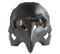Crow Mask, Steampunk Plague Doctor Mask, Long Nose Beak Raven Cosplay for Halloween Party Masquerade Role Play Birthdays Gifts Bird Raven Plague Doctor