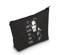 Crow Movie Inspired Gift It Can’t Rain All The Time Cosmetic Bag Halloween Crow Gift (IT Can't RAIN UK)