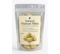 CROW Multani Mitti | Stone Form | Fuller's Earth/Calcium Bentonite Clay | for All Skin Type | Face Pack And Hair Pack | (Powder 380 Gram, Powder)