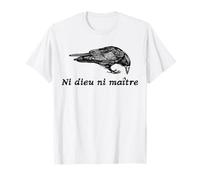 Crow Ni Dieu Ni Maître Statement No God No Master Anti Trump T-Shirt
