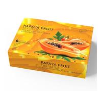 CROW Papaya Fruit Facial Kit for Men, Women for Glowing Skin (250 gm + 10 ml)
