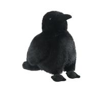 Crow Plush Realistic Gothic Figurine Decor