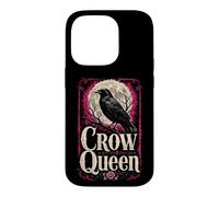 Crow Queen Bird Watching Gift For Her Case for iPhone 14 Pro