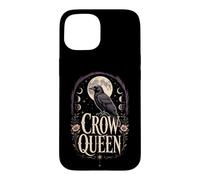 Crow Queen Bird Watching Gift For Her Case for iPhone 15