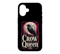Crow Queen Bird Watching Gift For Her Case for iPhone 16