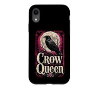 Crow Queen Bird Watching Gift For Her Case for iPhone XR