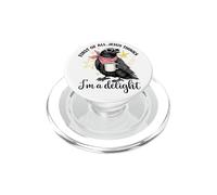 Crow Raven First Of All Jesus Thinks I'm A Delight Women PopSockets PopGrip for MagSafe