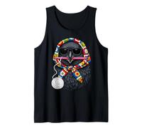 Crow Raven Granny Square Crochet Yarn Crocheting Lover Tank Top