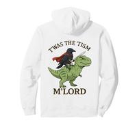 Crow Raven Twas The Tism M Lord Funny Autism Meme Graphic Pullover Hoodie