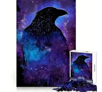 Crow Ravens 1000 Piece Jigsaw Puzzles- Reason Skill Smooth Joint Happy Challenge (50x75cm)