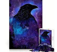 Crow Ravens Adult Jigsaw Puzzles 1000 Pieces Logic Skill Accurate Edge Family Bond Nice Decor (38x52cm)