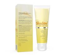 CROW Shadow Sunscreen SPF 30+ PA+++ Gel Broad Spectrum Sunscreen For UVA & UVB Protection For All Skin Type | No White Cast I Shadow Gel For Women & Men I 75 gm (Pack of 1)