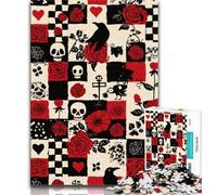 Crow Skeleton 1000 Piece Jigsaw Puzzles for Teenagers Gifts,Educational Games Home Decoration Deal As Gifts for The Whole Family (38x26cm)