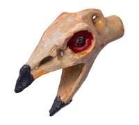 Crow Skull Ornament - Ghost Wind Blower, Scary Trick Noise Costume |Ghost Creepy Howling Device, Eerie Whistle Pendant Frightening Decor, Ghoul Effect Charm For Maze Fun House Stunt Surprise Terror