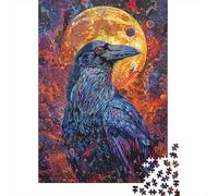 Crow Space 1000-Piece Puzzle for Adults, 52x38cm/1000pcs, Smooth White Card with Reduced Dust; Easy to Revisit Throughout The Week