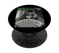 Crow There Is Motion At Your Front Door Raven Bird PopSockets Adhesive PopGrip