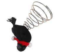 Crow Tree Topper Metal Holiday Ornament for Christmas Setup