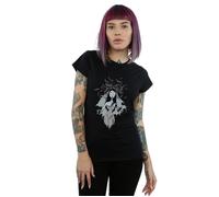Crow Veil Cotton T-Shirt Corpse Bride Black L