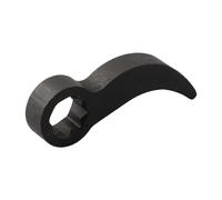 Crowbar Adapter Head 1/2 Inch Steel Pry Bar Attachment for Ratchet or Breaker Wrench, Heat Treated Heavy Duty Lever Tool for Half S